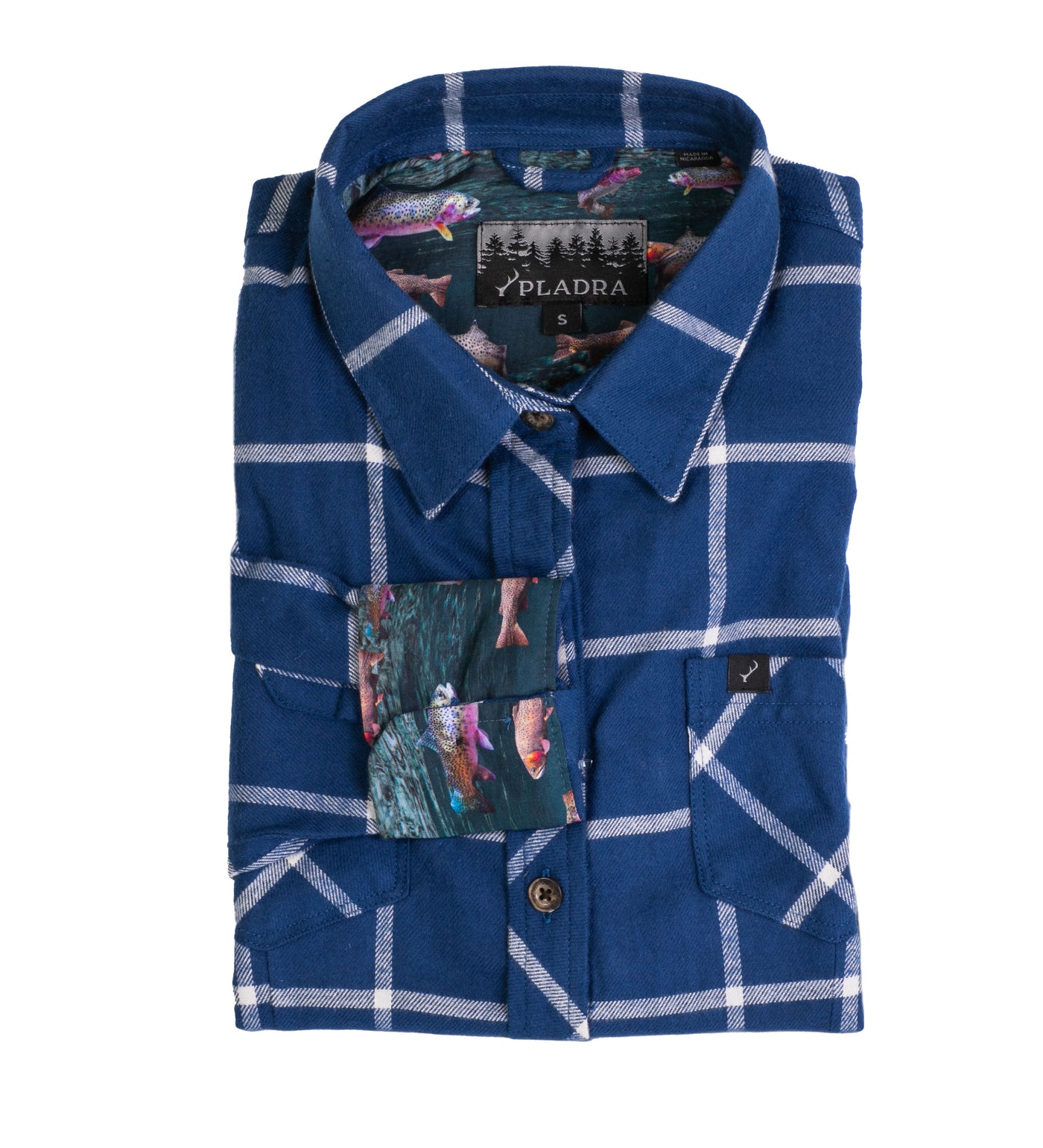 Women's Peregrine Every Day Flannel Shirt- Billings Blue