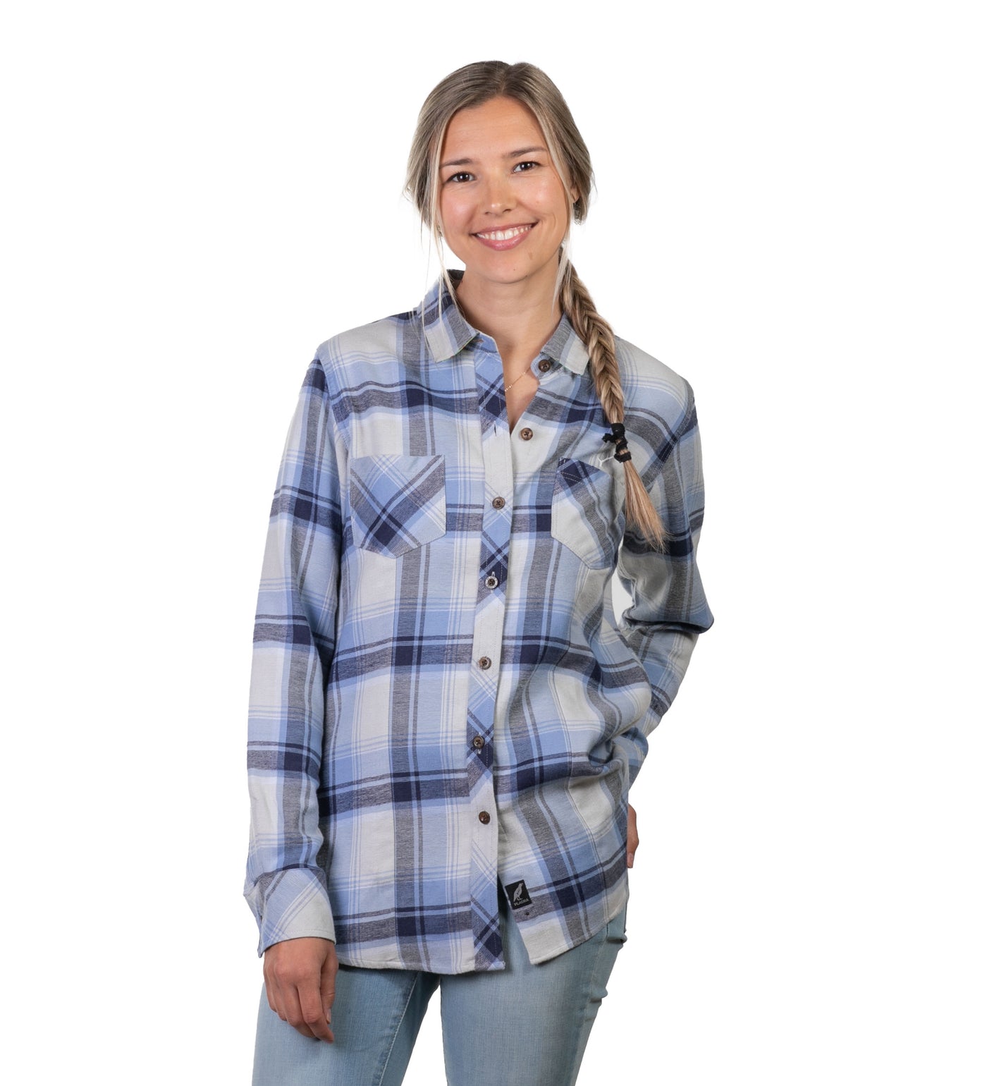Women's Peregrine Every Day Double Weave Shirt- Birch White