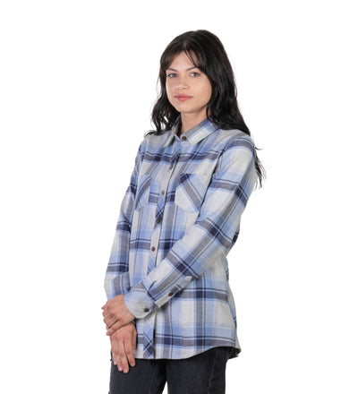 Women's Peregrine Every Day Double Weave Shirt- Birch White