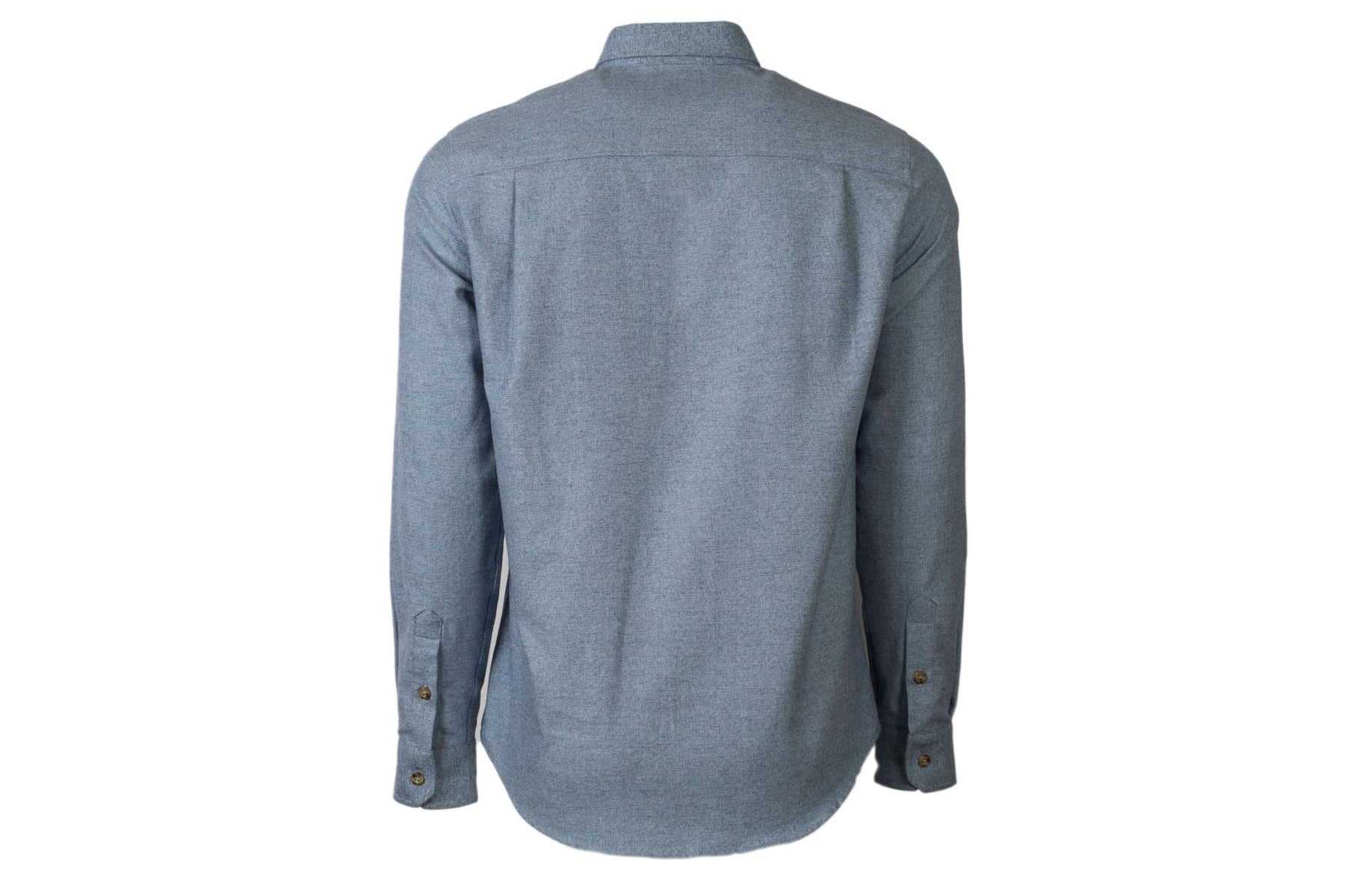 Men's Cascade Flannel Shirt | Dusty Blue Heather | Pladra