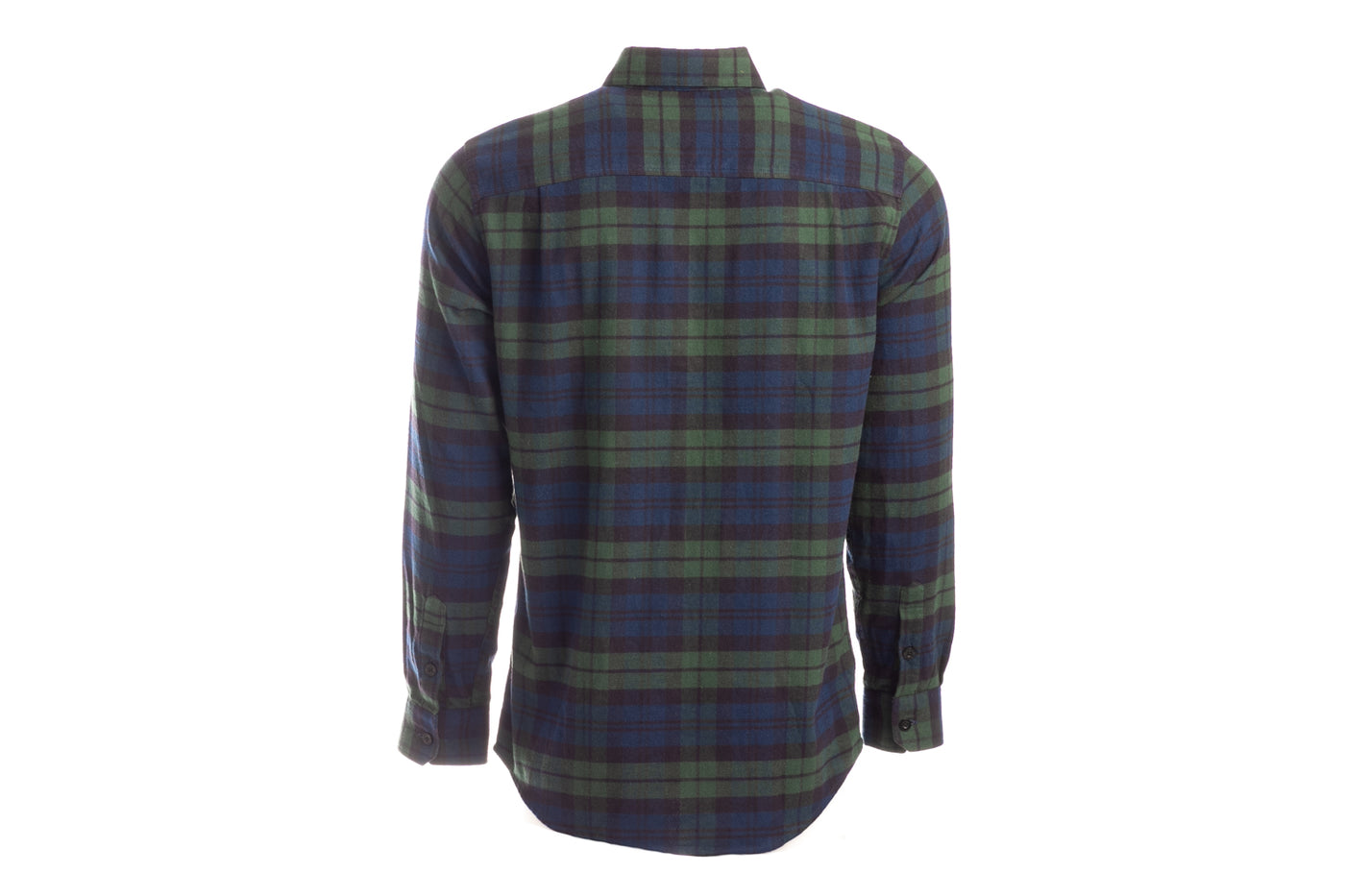 Men's Elli Every Day Flannel Shirt- Bolinas Blue