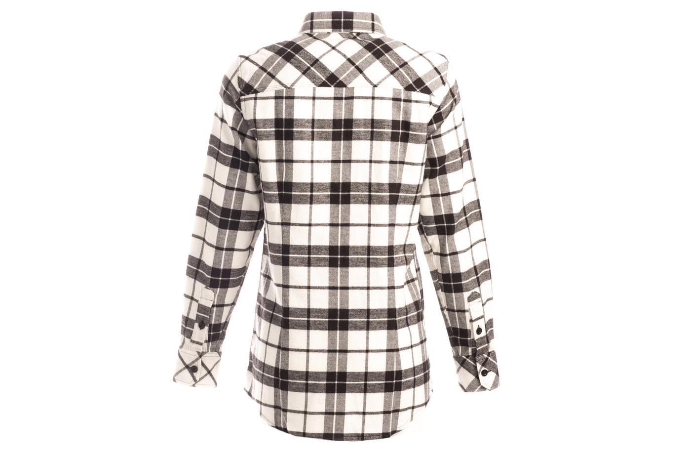 Women's Peregrine Every Day Flannel Shirt- Caddis White
