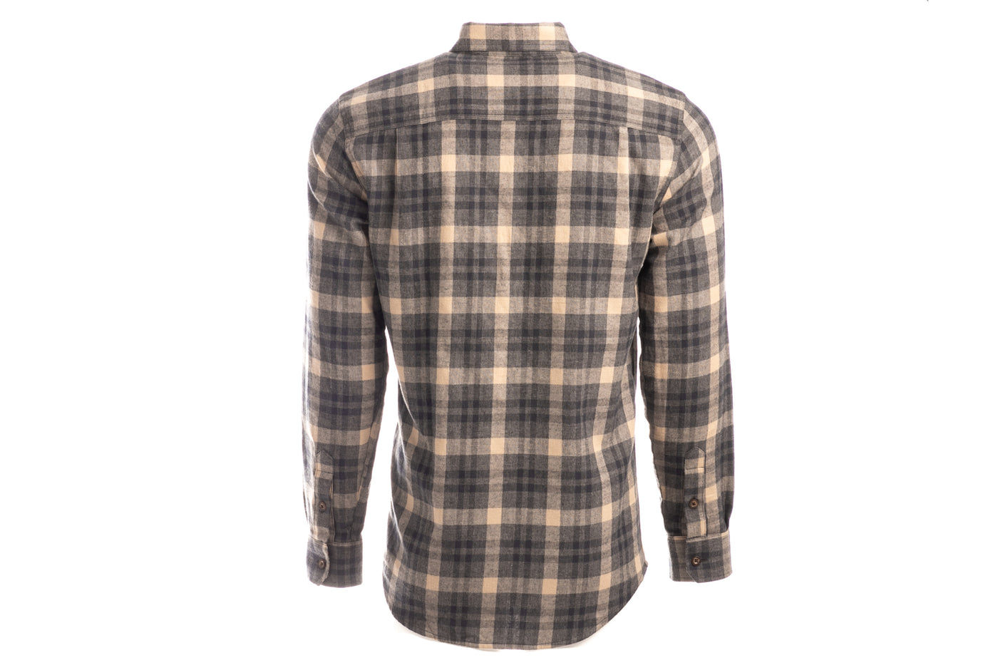 Men's Elli Every Day Flannel Shirt- Canyon Grey