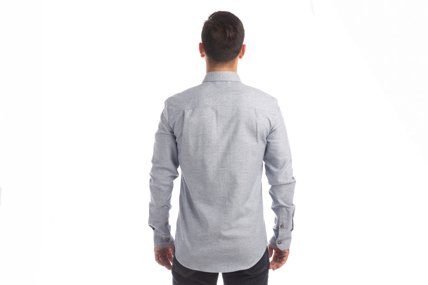 Men's Cascade Flannel Shirt - Dusty Blue