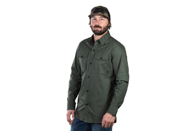 Men's Yuba Fishing Shirt - Kombu Green