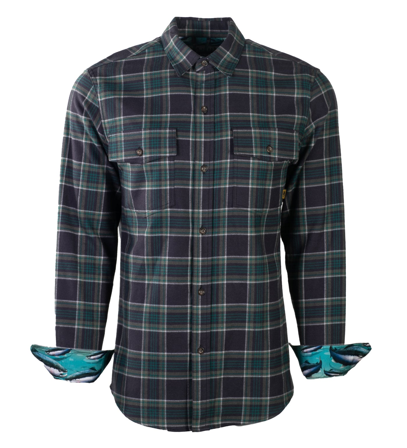 Men's Gunnison Go To Flannel Shirt - Klamath Green
