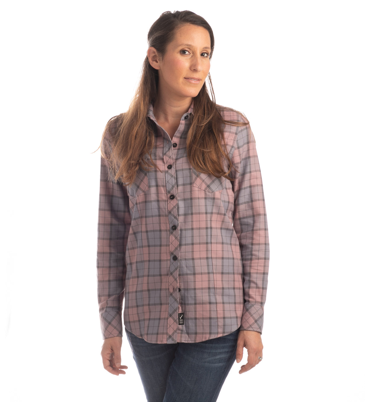 Women's Cedar Every Wear Flannel Shirt - Lilac Pink