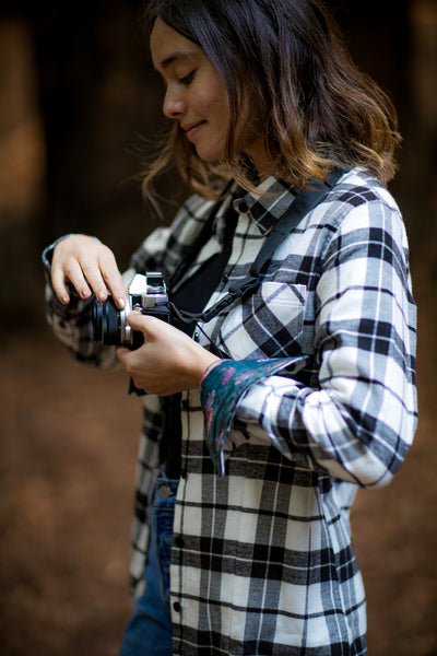 Women's Every Day Flannel Shirt- Caddis White