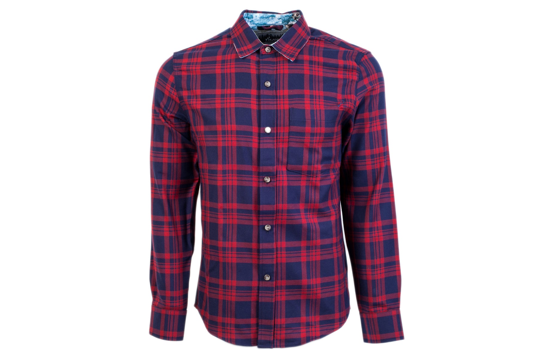 Men's Elli Flannel Shirt | River Red Flannel Shirt | – Pladra