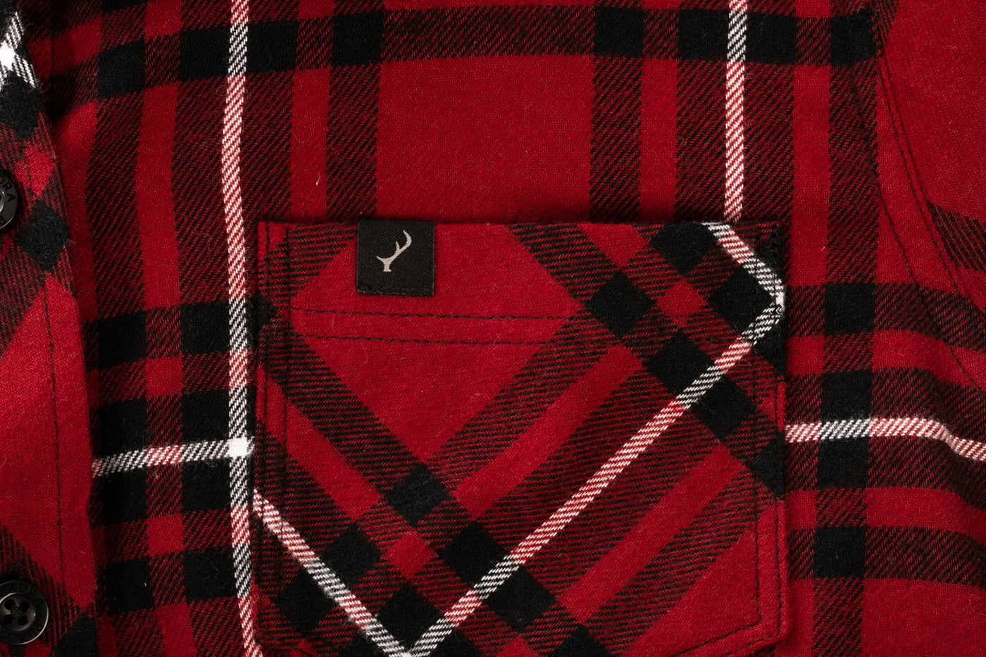 Women's Every Day Flannel Shirt- Rocky Red