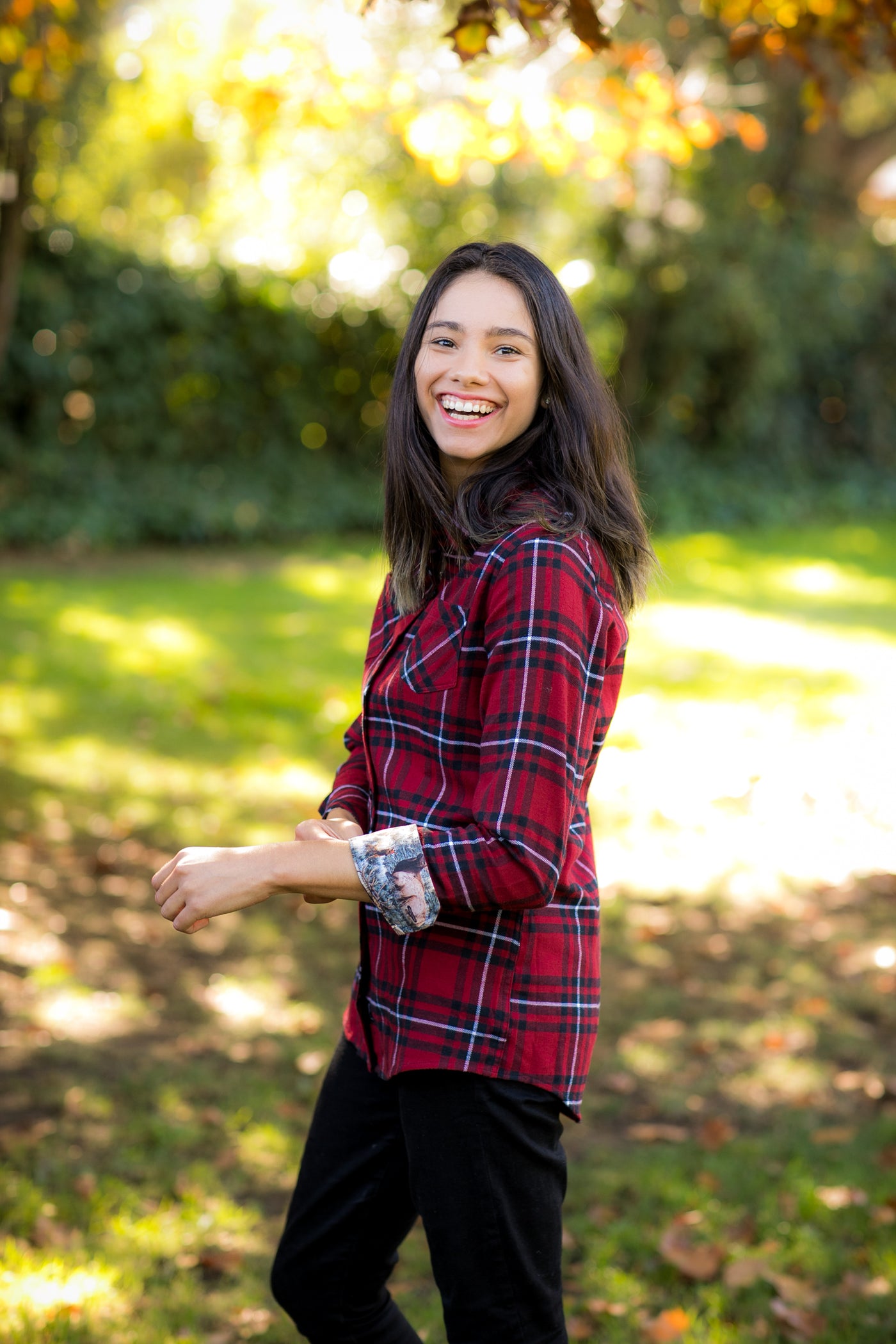 Women's Every Day Flannel Shirt- Rocky Red