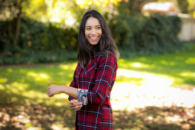 Women's Every Day Flannel Shirt- Rocky Red