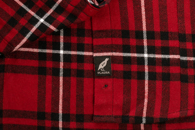 Women's Every Day Flannel Shirt- Rocky Red