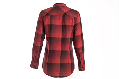 Women's Cedar Every Wear Flannel Shirt- Rose Red