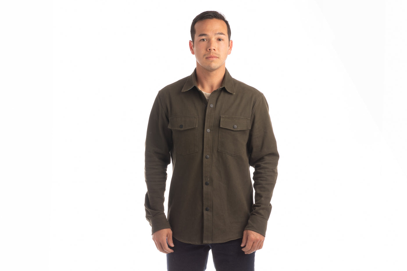 Men's Sequoia Overshirt- Spruce Green