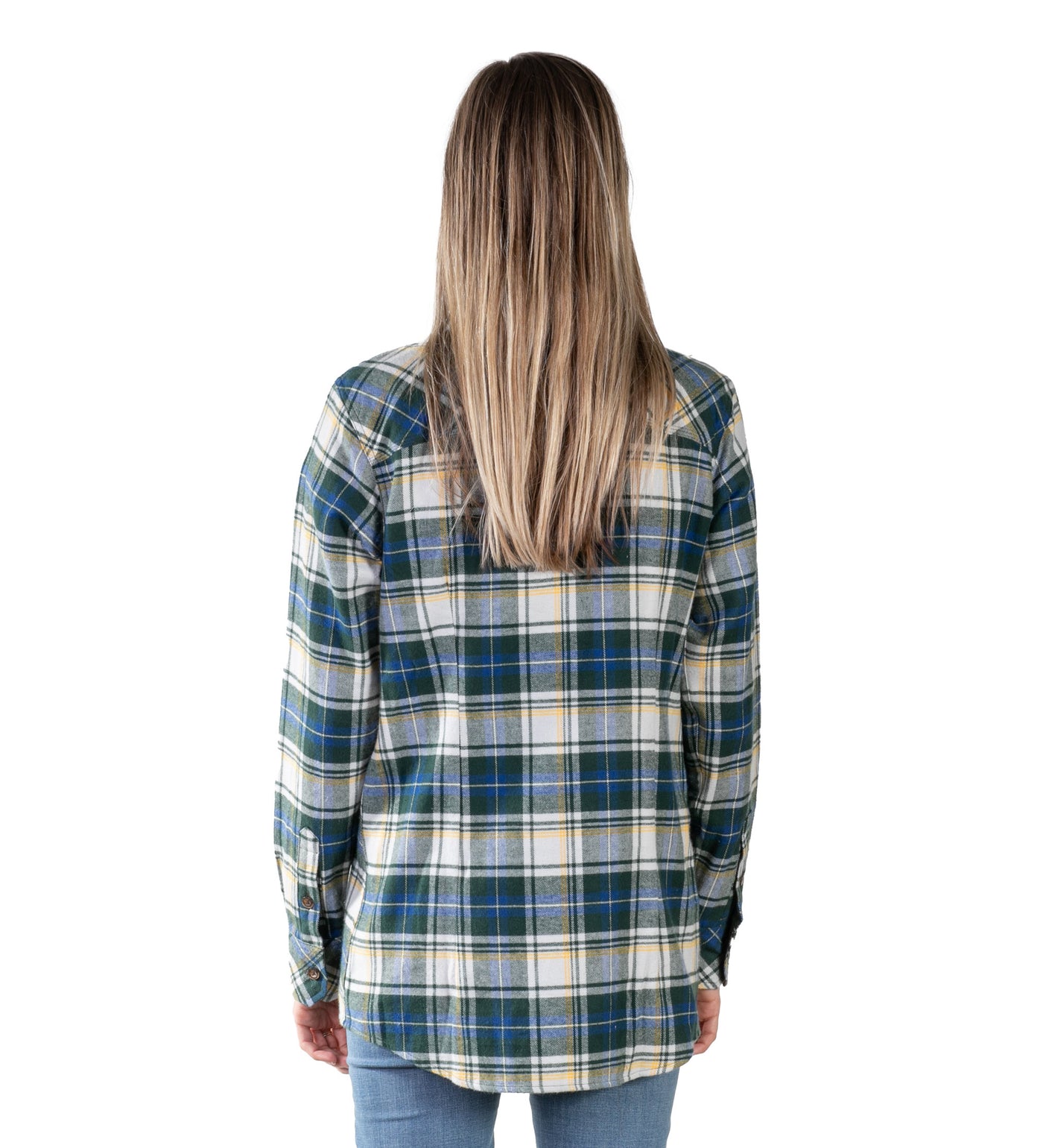 Women's Every Day Flannel Shirt- Aspen Green