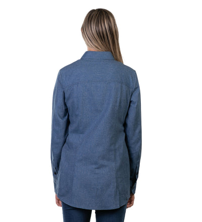 Women's Cascade Shirt - Biscayne Blue Twill