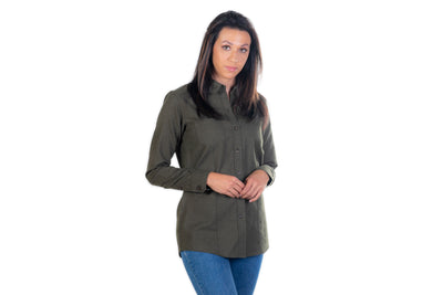Women's Cascade Flannel Shirt - RP Climbing Ivy Green Heather