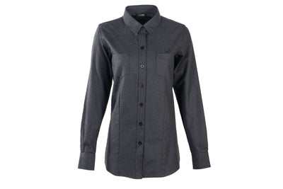 Women's Cascade Flannel Shirt - Jet Black Heather