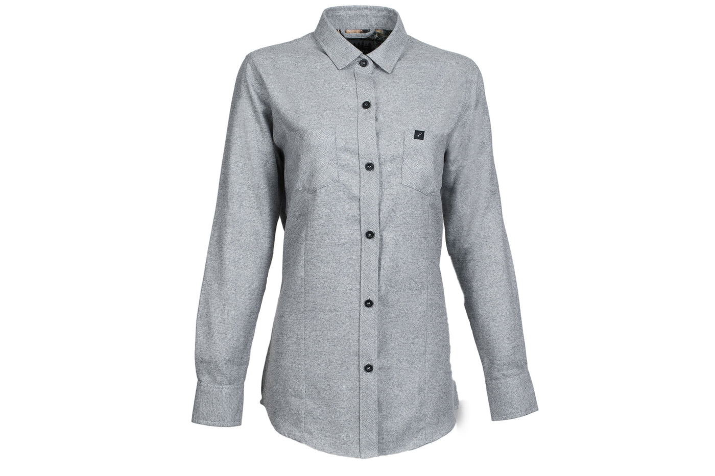 Women's Cascade Flannel Shirt - Stratus Grey