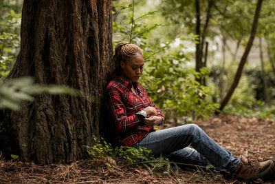 Women's Every Day Flannel Shirt- Rocky Red